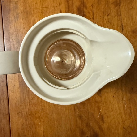 Vintage Thermos Pitcher #570 Plastic&Insulated Glass- Hot/Cold - Twist Off Lid - Picture 6 of 11